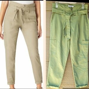 Sam Edelman UTILITY TROUSER pants 4/27 green